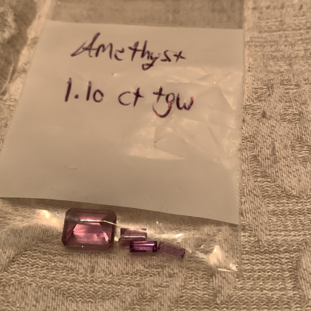 💯 REAL 1.10 AMETHYSTS!!!! Make a ring or a pendant!!